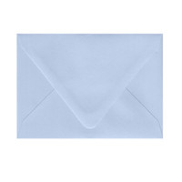 A7 Euro Flap Azure Blue Envelope