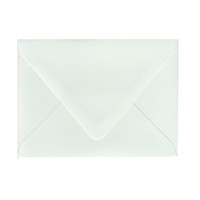 A7 Euro Flap Powder Green Envelope