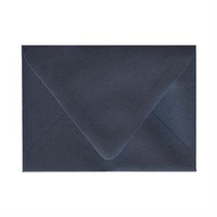 A7 Euro Flap Shiny Blue Envelope