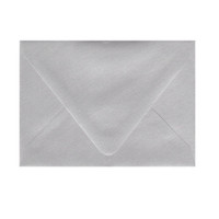 A7 Euro Flap Silver Envelope
