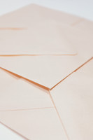 A7 Euro Flap Soft Coral Envelope