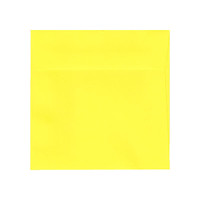 6.5 SQ Square Flap Factory Yellow Envelope