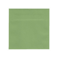 6.5 SQ Square Flap Gumdrop Green Envelope