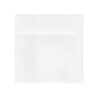 6.5 SQ Square Flap Ice White Envelope