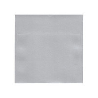 6.5 SQ Square Flap Silver Envelope