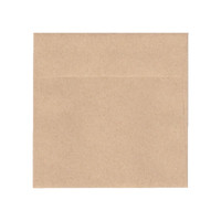 6.5 SQ Square Flap Straw Kraft Envelope