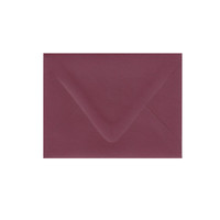 A2 Euro Flap Burgundy Envelope