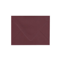 A2 Euro Flap Claret Envelope
