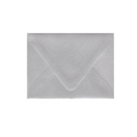 A2 Euro Flap Silver Envelope