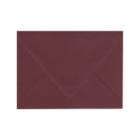 A6 Euro Flap Claret Envelope