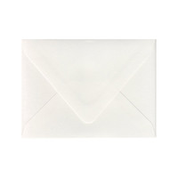 A6 Euro Flap Ice White Envelope