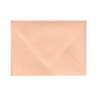 A6 Euro Flap Peach Envelope