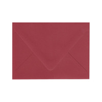A6 Euro Flap Scarlet Envelope