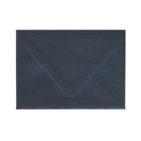 A6 Euro Flap Shiny Blue Envelope