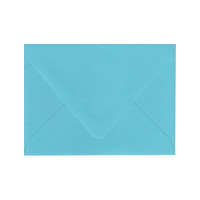 A6 Euro Flap Turquoise Envelope