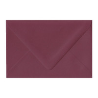 A8 Euro Flap Burgundy Envelope