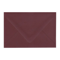 A8 Euro Flap Claret Envelope