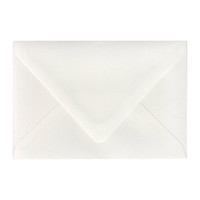 A8 Euro Flap Ice White Envelope