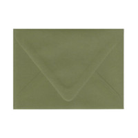 A8 Euro Flap Moss Envelope