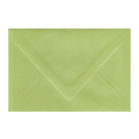 A8 Euro Flap Lime Envelope