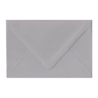 A8 Euro Flap Real Grey Envelope
