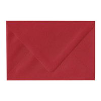 A8 Euro Flap Red Envelope