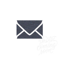 A8 Euro Flap Shiny Blue Envelope