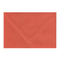 A8 Euro Flap Tangy Orange Envelope