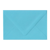 A8 Euro Flap Turquoise Envelope