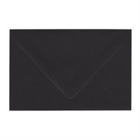 A8 Euro Flap Ultra Black Envelope