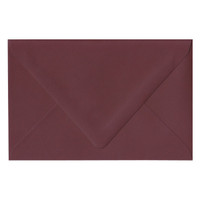 A9 Euro Flap Claret Envelope