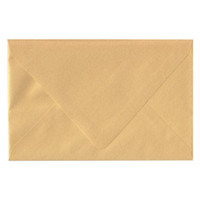 A9 Euro Flap Gold Envelope