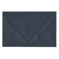 A9 Euro Flap Shiny Blue Envelope