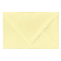 A9 Euro Flap Sorbet Yellow Envelope