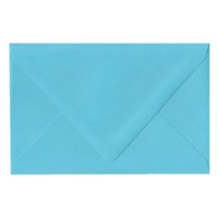 A9 Euro Flap Turquoise Envelope