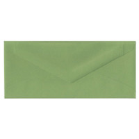 No.10 Euro Flap Gumdrop Green Envelope