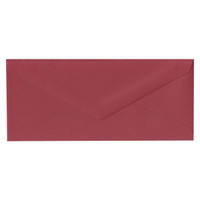 No.10 Euro Flap Scarlet Envelope