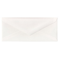 No.10 Euro Flap Snow White Envelope