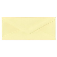No.10 Euro Flap Sorbet Yellow Envelope