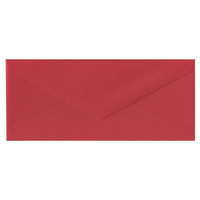No.10 Euro Flap Vermilion Envelope