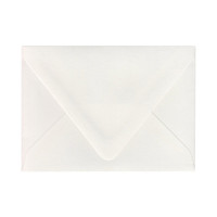 A7.5 Euro Flap Ice White Envelope