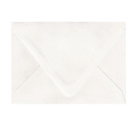 A7.5 Euro Flap Snow White Envelope