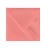 6.75 SQ Euro Flap Coral Envelope