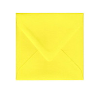 6.75 SQ Euro Flap Factory Yellow Envelope