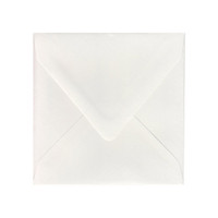 6.75 SQ Euro Flap Ice White Envelope