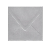 6.75 SQ Euro Flap Silver Envelope