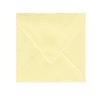 6.75 SQ Euro Flap Sorbet Yellow Envelope