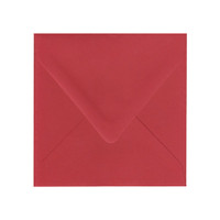 6.75 SQ Euro Flap Vermilion Envelope