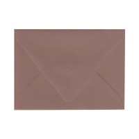 A+ Euro Flap Nubuck Brown Envelope