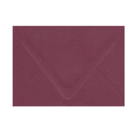 A7 Inner Ungummed Euro Flap Burgundy Envelope